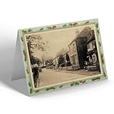 CHRISTMAS NOTELET - Vintage Staffordshire - Swan Bank, Little Madeley