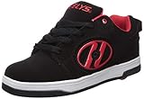 Heelys Men's Voyager Tennis Shoe, Black/Red, 11 UK