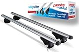 VAUXHALL ZAFIRA ALUMINIUM SILVER AERO ROOF BARS/RACK FOR CAR WITH SIDE RAILS