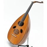 Iraqi Floating Bridge Oud with Cedar top & Selected Walnut wood with Ebony pegs Arabic Oud Soft case & rishas included