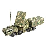 DAGIJIRD Plastic Fighter Military Model 1/72 Scale Grey S-300 Russian Air Defense Missile Radar Vehicle Model Diecast Vehicle Model