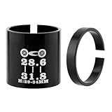 HOUSON Bicycle Ahead Stem Spacer, Stem Shim Adapter Bicycle Ahead Handlebar Stem Conversion Sleeve 28.6mm-31.8mm