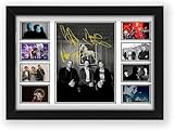 Muse Band Signed Poster Print - Limited Edition Autograph Fan Gift – Collectible Memorabilia Merchandise (Framed A4 (30x21cm))