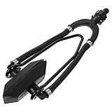 VORCOOL Universal Marine Boat Motor Flusher - Stainless Steel Ear Muff Cups for Outboard Engines, Quick Connect Hose Attachment, Prevents Corrosion