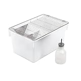 Rotulark Large Lab Mouse Cage, Laboratory Rat Rodent Breeding Cage Cage, Animal Mouse Cage (S)
