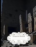 Composition Notebook Wide Ruled: Göbekli Tepe and Ancient Art Inspired Painting Museum, Size 8.5x11 Inch, 120 Pages"