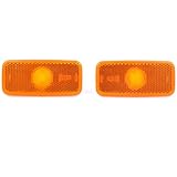 ROBUST 2Pcs Side Marker Light Lamp Jumbo for Ford Transit Mk6 Mk7 1671689 VYC15-5034-AC 2000-2013