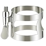 Clarinet Reeds Ligature, Single Reed Fastener for B Flat Clarinets, Secure Fit with Adjustable Screw, Compact Design for Easy Storage, Ideal for Beginners and Professionals