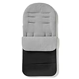 Premium Footmuff/Cosy Toes Compatible with BabyStyle Oyster 2 - Dolphin Grey