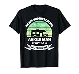 Never underestimate a Motorhome Owner | RV Gift for Husband T-Shirt