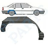 Rear Wheel Arch Repair Panel suitable for Vauxhall Carlton (Opel) Omega A / 1986-1993 / Unpainted steel/Right side (UK Driver side/offside/O/S) / Get rid of rust in your car!