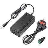 inShareplus 12V 5A 60W LED Power Supply, 100-240V AC to 12V 5Amp DC Power Adapter, Low Voltage Transformer for LED Strip Light