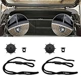 EVODAMP SHOX 2PCS Parcel Shelf String Cord Compatible with VW Golf Mk5 Mk6 MK7 2006-2019 GTI 2006-2019 Rear Trunk Shelf String Car Shelf String 1K6863447A 1K6863447A9B9