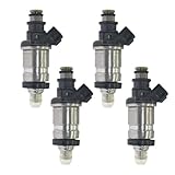 4-Piece Fuel Injector 06164-P2A-000 Suitable for Kia Clarus GC K9A 1.8i 2.0i Honda Civic EJ EJ6 MB8 MB9 MC1 EJ8 MB2 MB3 MB4 EK