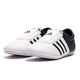 adidas Unisex - Adi Kick I Martial Arts Taekwondo Karate Training Shoes Trainers, White, 9 UK