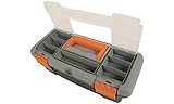 Mercury | Small durable plastic toolbox with tote tray and lid storage