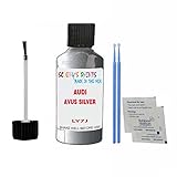 Touch Up Paint For Audi Tt Coupe Avus Silver Ly7J 2000-2010 30Ml Bottle Brush Scratch Stone Chip Repair Pen