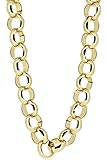 Touch of Venetian iCustomise 15mm 24inch Gold Belcher Chain Necklace Luxury Finish 18K Real Gold Plated Jewellery Chunky Heavy XXL Gold Necklace Men Teens