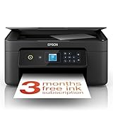 Epson Expression Home XP-3200 3-in-1 Ink Multifunction Printer, Scanner, Copier, WiFi, 1440dpi, Duplex, 1.45 Inch Display, A4