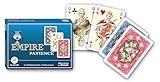 Piatnik 2019 "Empire patience Card Game (2 x 55-Piece)