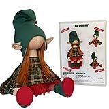 Doll sewing kit Christmas Elf DIY Make your own Tilda Interior Textile Doll