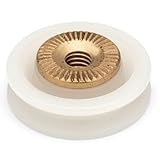 2 x Replacement Shower Door Rollers/Runners/Wheels V Grooved 19mm Dia LUX6