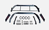 HEAVY DUTY BLACK IRON ROLL BAR FOR TOYOTA HILUX REVO MK8 2015+ DOUBLE CAB PICKUP