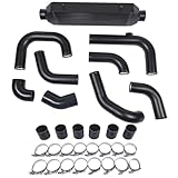 NSGMXT Intercooler Kit Compatible with Go-lf MK4 Le-on Bo-ra A3 8L 1J2 1J6 FWD AWD 1.9TDI 1998-2005