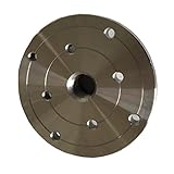 PSI Woodworking CF4 4" Lathe Faceplate for 3/4" x 16tpi Spindle Without Screwchuck