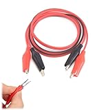 Crocodile Clips Electrical, Stamping Double Ended for Test with Clips Circuit Connection, Experiment, Electrical Testing