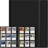 Trading Card Binder 9 Pocket, 360 Pockets Collectible Trading Card Album, Sports Card Binder for Standard Cards, Side Loading Card Folder for MTG Sports Baseball TCG Football Basketball Cards Black