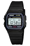 CASIO STANDARD DIGITAL WATCH WITH LED-LIGHT F-91W-1JF