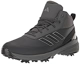 adidas Men's Zg23 Rain.rdy Golf Shoes, Grey Six/Iron Met./Core Black, 10