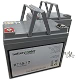 BatteryTrader® battery compatible with Invacare Mirage wheelchair mobility batteries
