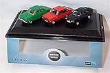 Oxford 3 piece Ford Escort Mk1 Mk2 and Mk3 XR3i vehicles 1:76 scale diecast model