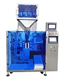Automatic 4 Working Stations Preformed Pouch Doypack Premade Bag Weigher Type Packing Mini Bagger Horizontal Packaging Machine