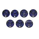QHALEN 7PCS/Set OptiFit Golf Weights for Callaway RAZR Fit Xtreme Driver 3g 5g 7g 9g 11g 13g 15g Black/Blue