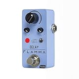 FLAMMA FC03 Delay Pedal Electric Guitar 3 Delay Effects Modes Analog Real Echo Tape Echo True Bypass
