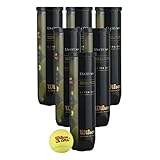 Wilson US Open Extra Duty Official Tennis Balls - 6 Sealed Tubes of 4 Balls