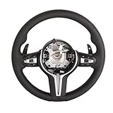 Gearwell Steering Wheel, F80 M3 Style Wheel, Compatible with 3 Series E90 E92 E93 2006-2013, Paddle Shifter Steering Upgrade, Performance Wheel