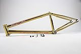 Eastern Bikes Thick Rhonda 100% 4130 Chromoly Lighweight BMX Frame (Coolant Gold, 20.69")