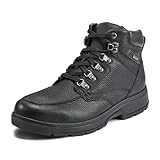 Rockport Men's Ezra Waterproof Boot Ankle, Black Leather, 8 UK
