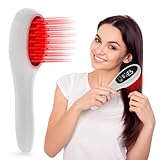 Laser Comb (FDA Cleared) - Professional Medical Grade Red Light Treatment with Lasers for Hair Growth, Electric Scalp Massager for Alopecia in Men & Women