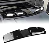 Front Roof Light Bar DRL 4 Light For Land Rover Defender 90 110 2020-2024 Gloss Black