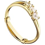 ELETIUO 9 Pack Filled Gold Metal Ring Guard, Invisible Ring Size Adjuster Set, Fit for Men and Women Rings