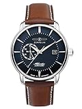 Zeppelin Atlantic Mens Analogue Automatic Watch with Leather Bracelet 8470-3