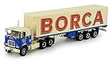 Tekno TEK72225-MACK F700 6x4 with 3-Axle Borca Van Trailer - Scale: 1:50