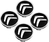 4pcs Car Hub Caps for Citroen C2 C3 C4 C5 C1 Elysee Berling Xsara Picasso Saxo Cactus Ds3 Ds4 Ds6,Auto Logo Wheel Center Cover Sunscreen Waterproof Styling Accessories,60mm