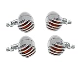 Motorbike turn signal lights 4Pcs Motorcycle Universal Turn Signal Light Indicator Lamp For Yam&aha For Ha&rley For Bobber For Chopper Turn Signal Light
