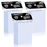 Mlikero 300 Pcs Clear Card Sleeves, Standard Size Trading Card Sleeves Cards Protector Fit for MTG, Football, Sports, Game Cards, 66 x 91 mm